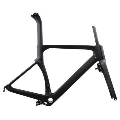 China Road Bikes Wholesale New Version ICAN AIR AIR Road Frameset Carbon Road Bike Frame Inner Carbon Road Bike Frame for sale