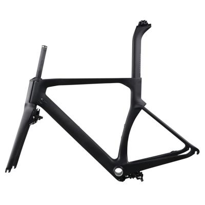 China Road Bikes AERO Updated Version Carbon Road Bike Frame With BB86 &BSA (DI2) for sale