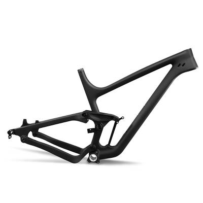 China ICAN Mountain Bikes Carbon Bike Frame P1 27.5er BSA Supention MTB Carbon Frame for sale