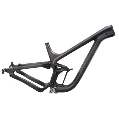 China Exclusive Mountain Bikes Carbon Enduro Bike Frame P9 OEM 27.5er/29er Compatible Axle 148X12 BSA for sale