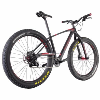 China Mountain Bikes ICAN 27.5er plus carbon frame 148x12 rear space 3.0 tires plus carbon mtb frame 27.5+ for sale