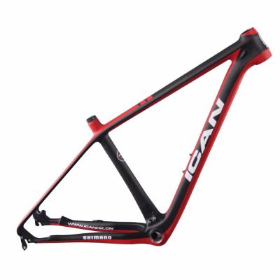 China High Quality Mountain Bikes Carbon 29er Mountain Bike Frame For Sale With BB92 Thru Axle for sale