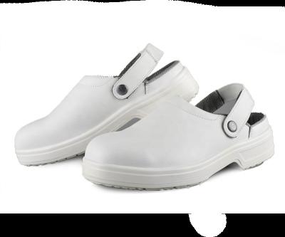 China Factory S2 Anti-sensational Medical Shoes Safety Shoes White Genuine Leather Care Shoes Unisex for sale