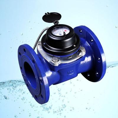 China Large Diameter Mechanical Water Meter DN50 Flange Water Meter Pulse / Water Flow for sale