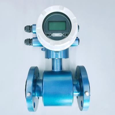 China Industrial Electromagnetic Flow Meter Water Smart Flow Meter Water With RS485 Communication DN50 for sale