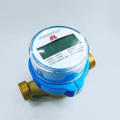 China Household Water Meter Non Current Single Valve Control Smart Water Meter With LORAWAN Module DN20 for sale