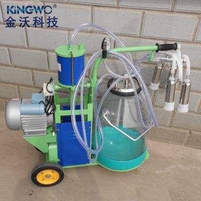 China Simple Farms Mobile Cow Milking Machine for sale