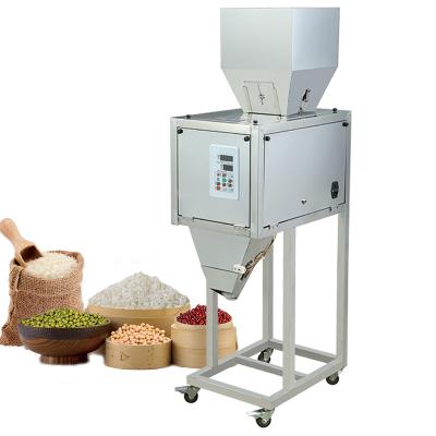 China Semi Automatic Intelligent Food 50-3000g Corn Particle Powder Weighing Filling Machine for sale