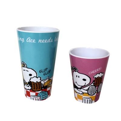 China Custom Printing Melamine Single Tumblers Melamine Cups M2230- Single Melamine Tumblers for sale