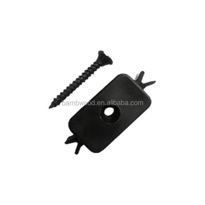 China Modern Concealed Composite Plastic Material Decking Clip for sale