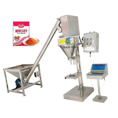 China Automatic High Efficiency PLC Stainless Steel Matcha Wheat Flour Milk Spice Powder Filling Machine for sale