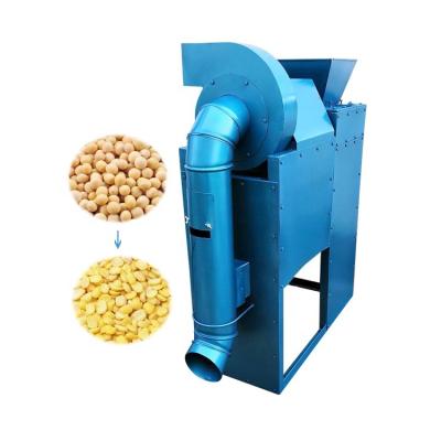 China Factory Easy Operation High Q High Efficiency Dry Wide Lentil Bean Pea Mung Bean Peeling Skin Removing Machine for sale