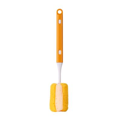 China Retractable Clean Kitchen Bottle Sponge Brush for sale