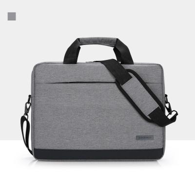 China Multilayer Plain Laptop Storage Shoulder Bag For 14 15 Inch Briefcase Sleeve Cross Case Shoulder Bags For Men Women Office for sale