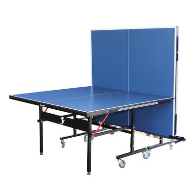 China Blue Folding Legs Ping Pong China Public Cheap Price Ping Pong Table for sale