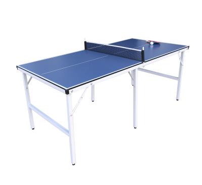 China Mini Folding Portable Indoor Table Foldable Family Table Tennis for sale