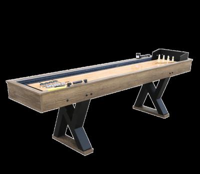 China 9' Kirkwood Shuffleboard Table W LED SUS-9F019 for sale