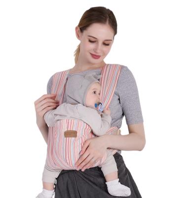 China Eco-friendly Ergonomic Infant Baby Carrier Baby Wrap Carrier Breathable Sling for sale