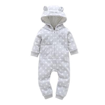 China Warm Baby Rompers Baby Winter Clothes Romper Newborn Baby Clothes Winter Jumpsuit Running Ready To Go for sale