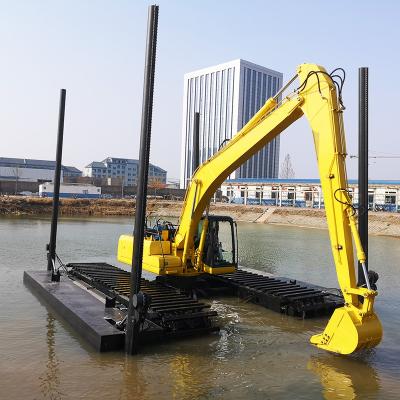 China Sand Dredging KEDA Swamp Buggy Amphibious Mulpurpose Dredger Excavator for sale