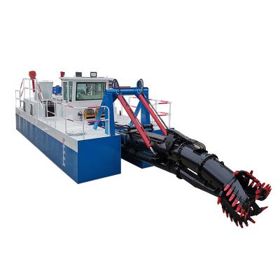 China Land Reclaim China keda cheap river machine hydraulic cutter suction dredging sand dredger for sale for sale