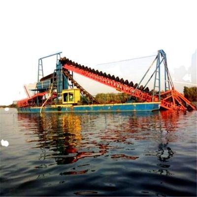 China Construction worksÂ   KEDA Hydraulic Chain Chain Dredge Dredger Machine Sand Mining Dredger Gold Chain Dredger for Sale for sale