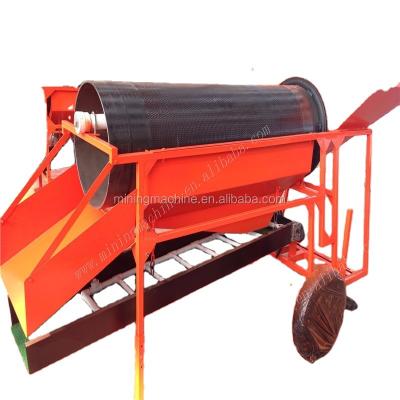 China Best price portable gold washing machine gold trommel gold mining machine mini trommel screen hot sale gold washing plant for sale