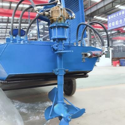 China Keda water weed crusher water weed cutting cleaning machine china machines for sale water weed breaking boat for sale