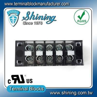 China Tab Quick Connect Plastic Low Voltage Copper Barrier Terminal Block AWG14 for sale