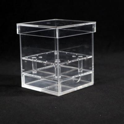 China Multifunctional Unique Material Breathable Unique Breathable China Art Glass DIY Decorative Box for sale