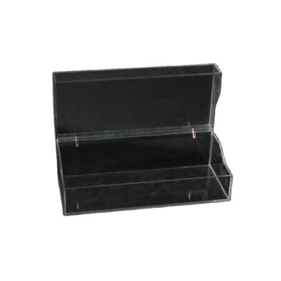 China Factory Wholesale Hot Sale Luxury Small Acrylic Transparent Eyelashes Packaging Display Box for sale