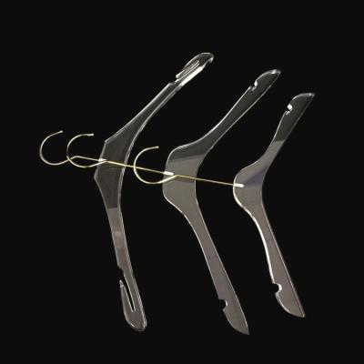 China Eco-friendly material acrylic hanger hangers for clotheswith acrylic hanger for sale