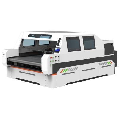 China Automatic feeding shoe laser cutting upper drawing machine/automated loading shoe upper/shoe upper cutting machine for sale