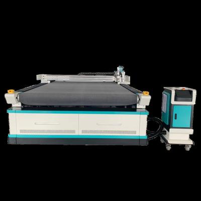 China Auto Feeding System DSP Control CNC Auto Knife Cloth Slitters Cloth Textile Leather Automatic Cutting Machine for sale