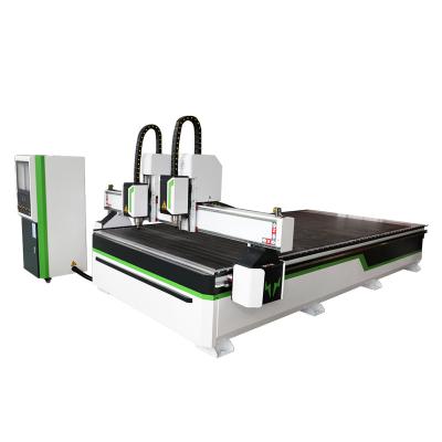 China 1325 CNC Wood Acrylic Cutter Router CCD Camera Cutting Engraving PVC Automatic Edge Searching Machine for sale