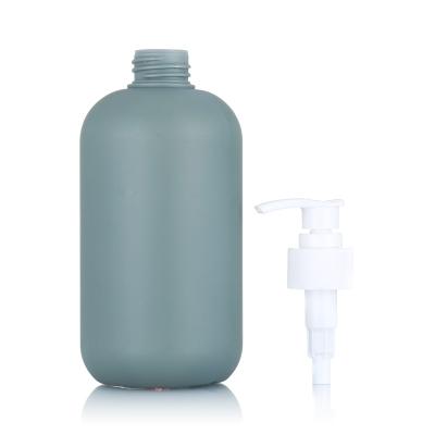 China Custom Made 450ml logo shampoo use plastic smoothie toner bottles for cosmetic for sale