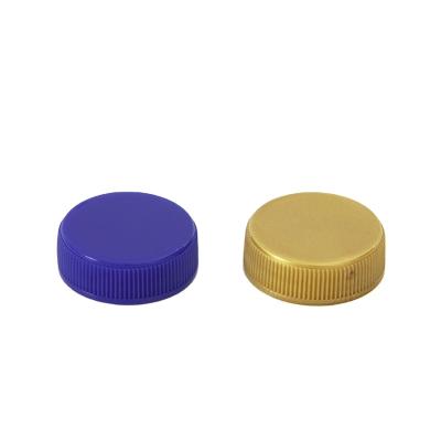 China Spill No 38 400 Thread Count Universal Plastic Screw Cap Stripe Capsule With Magnetic Induction Aluminum Foil Heat Seal for sale