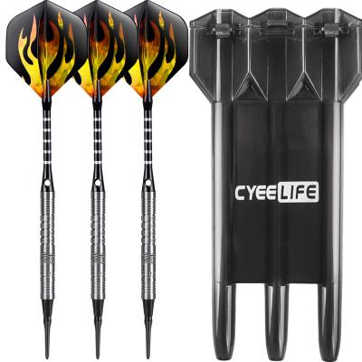 China Cyeelife 3 Packs 16g Tungsten Soft Tip Darts With Professional Dart Case ZBT-S01-A for sale