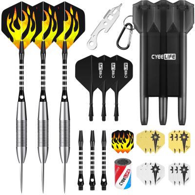 China 21 23 30 gram 26g 28 tungsten steel tip darts set with carrying case TT03A for sale