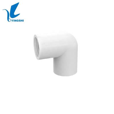 China Water Pipe System Factory Supply SCH40 D2466&D1785 UPVC Direct Pressure Fitting Elbow-90 Degree (S*F) For Water Treatment for sale