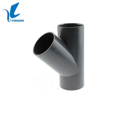 China Water Pipe System Manufacturer Direct Supply DIN PN10 Pressure Fitting Y-Tee For Water Treatment for sale