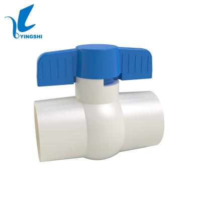 China General Manufacturer Direct Sale PVC Compact Ball Valve For Farm Irrigation System for sale