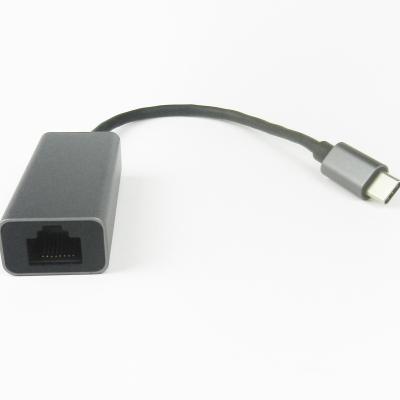 China HOME THEATER Type High Quality Network C to RJ45 USB Ethernet Converter Adapter Type C to Ethernet Adapter for sale