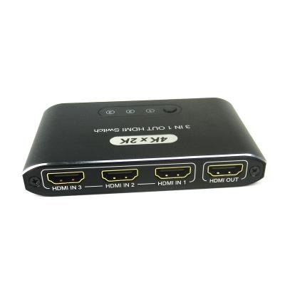 China HOME THEATER HDMI Interface Switch 3 Ports 3Ports HDMI Switch With IR Remote 3 Input 1 Output 4K HDMI 3 In 1 Out 3x1 Changer for sale