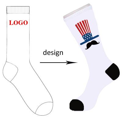 China Custom QUICK DRY black sock with faux letters up golf socks for sale