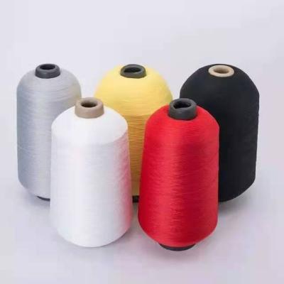 China High Tenacity Yarn 70d/2 75d/2 Elastic Cone Dyed Yarn For Polyester High Stretch Sewing Imitation Nylon for sale