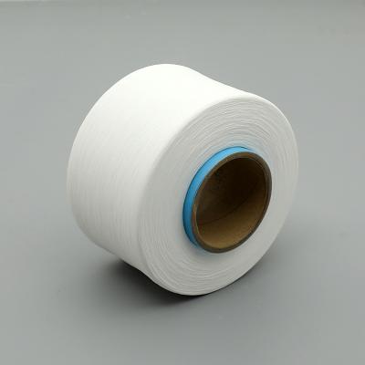 China Polyurethane Pure Black White Fiber Bare Spandex 20D 30D 40D 70D 140D for sale