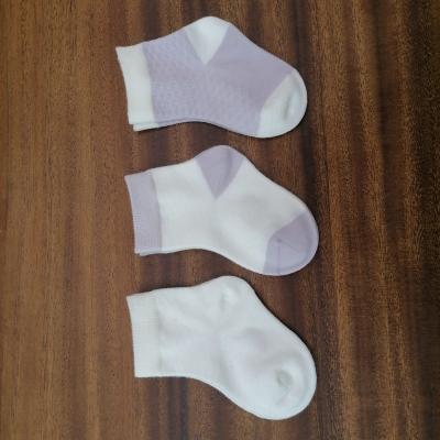 China Sustainable New Design Striped Cotton Bamboo Fiber Knitted Cute Socks for sale