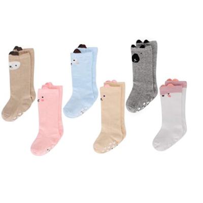 China QUICK DRY Knee High Factory Socks Toddler Cute Sweater Princess Long Cotton Babies Knitted Stockings for sale