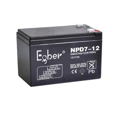 China Professional Toys Battery Factory Deep Cycle Ups Battery 12v 7ah Lead Acid Battery for sale